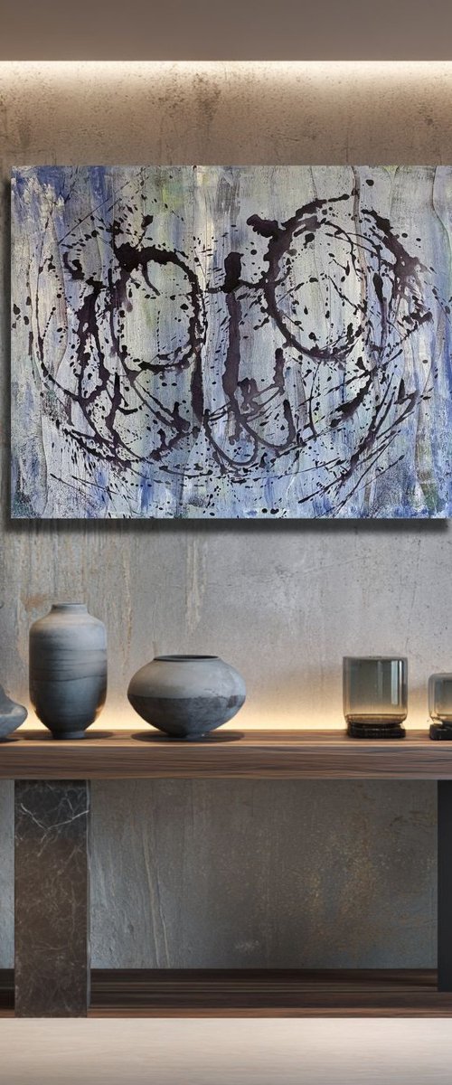 Breakfast in the lilac city of San Sebastian by Liudmyla Levitas