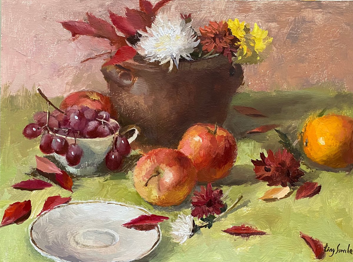 Autumn Still Life by Ling Strube