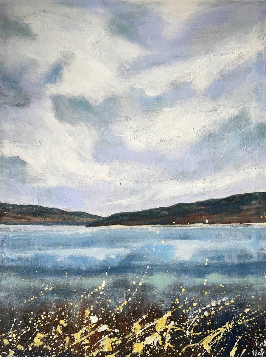 Two Hills By Olesya Bay, 20 X 28, Artwork For Sale On Artfinder