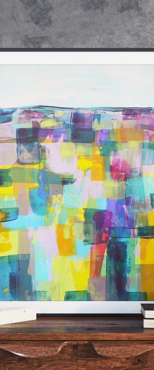 Study for a landscape #3 by Carolynne Coulson