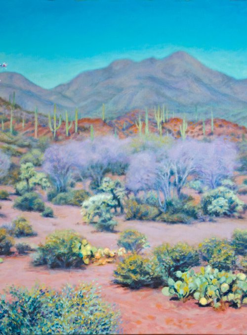 Ironwood Bloom by Kathy Carney