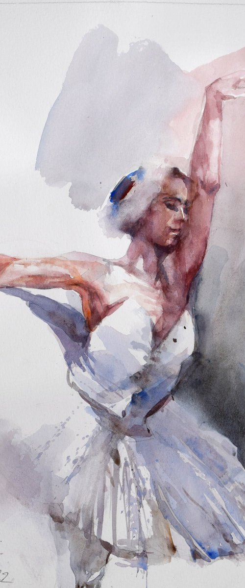 Ballerina 22 by Goran Žigolić Watercolors