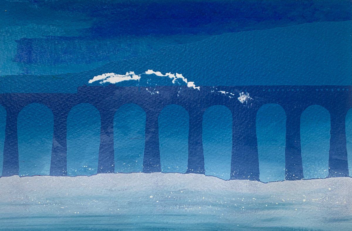 Ribblehead, Winter by Ian Scott Massie