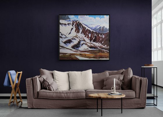 Spring in the mountains