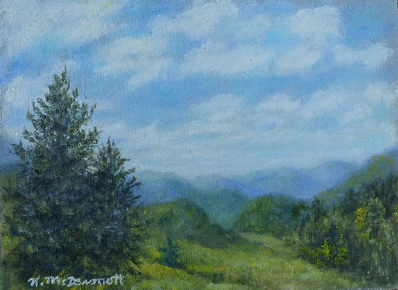 Mountain Meadows - 6X8 oil