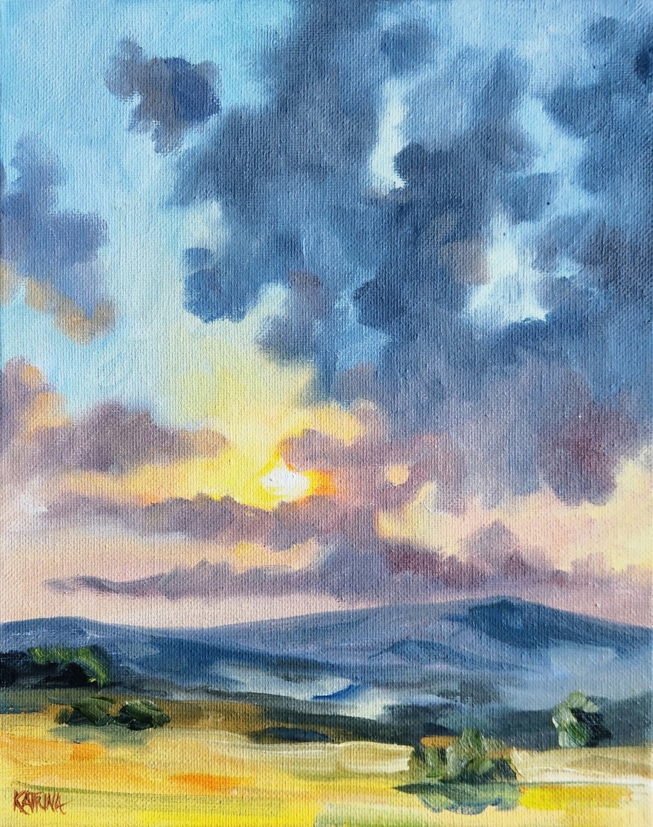 Sunrise Of Hope By Katrina Case, 8 X 10, Artwork For Sale On Artfinder