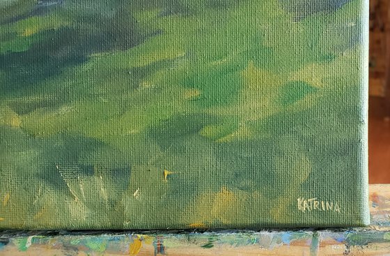 "Prairie Road Summer Storms" - Landscape - Storms - North Dakota