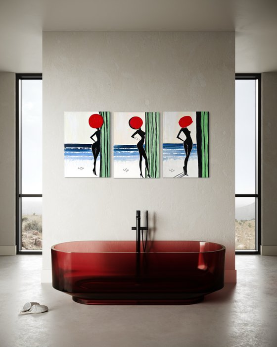 Triptych: Muses’ Sea Escape