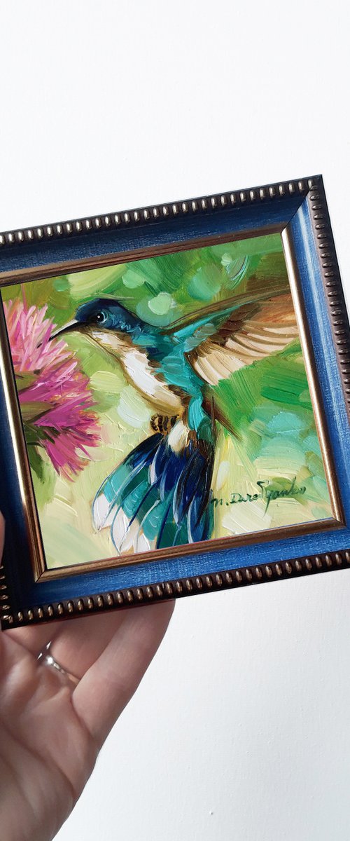 Hummingbird by Nataly Derevyanko