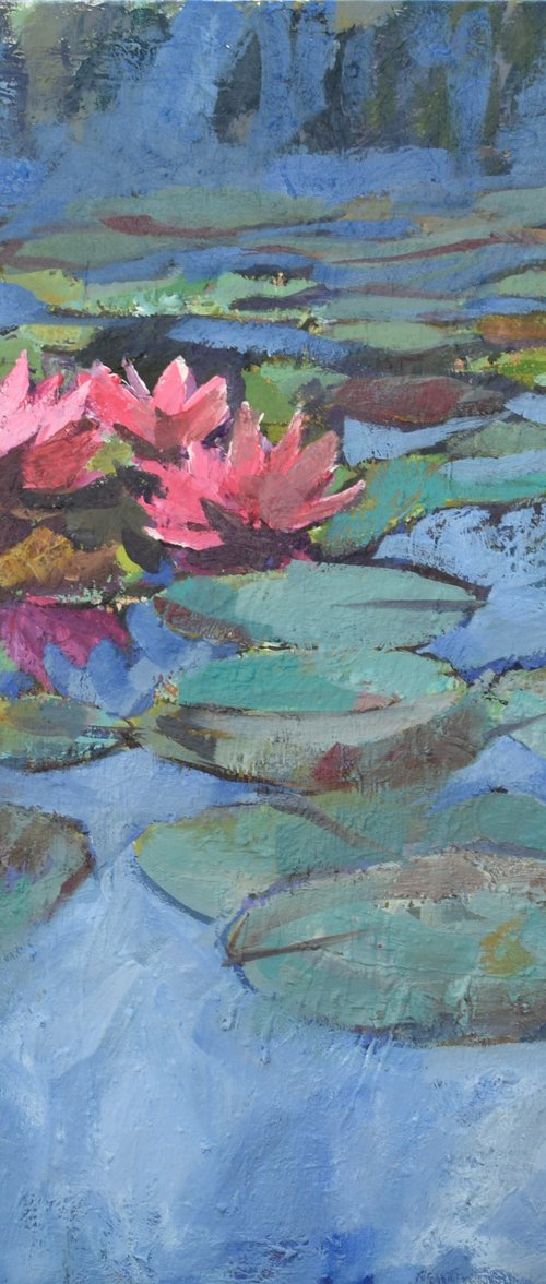 Water lilies by Goran Žigolić Watercolors