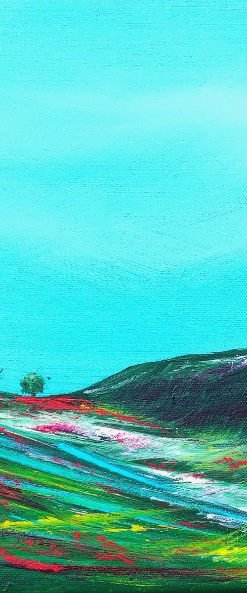Landscape, We Can Do This  - Green, emotional by Mel Graham