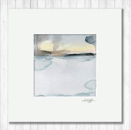 Tranquil Dreams 7 - Abstract Landscape/Seascape Painting by Kathy Morton Stanion by Kathy Morton Stanion