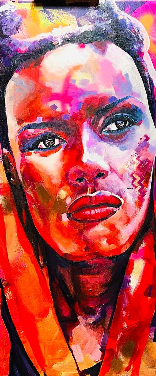 Iconic Women - Grace Jones by Kirsten Todd
