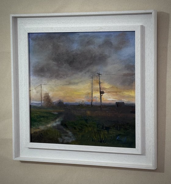 Sunset Towards The Sea