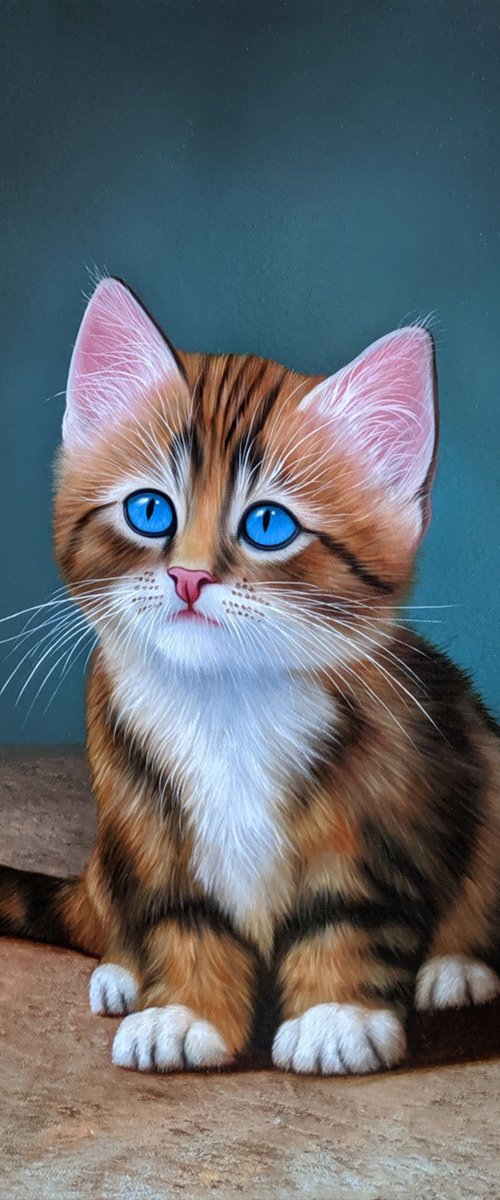 Blue-Eyed Wonder by Shahen Aleqsandryan