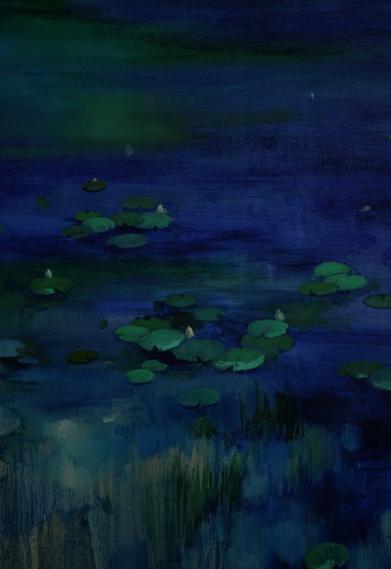 Lily pond. Lullaby