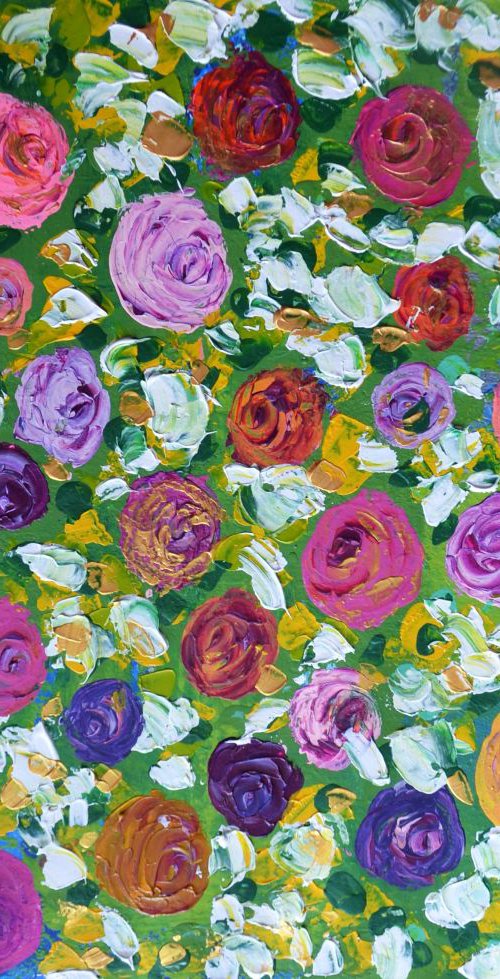 Sweet roses by Henrieta Angel