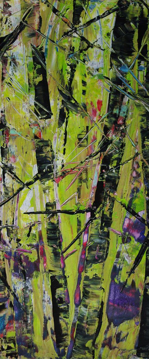 Colours of forest - green by Beta Sudnikowicz