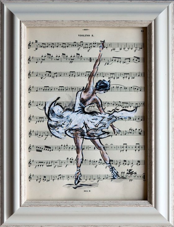 Framed Ballerina IV