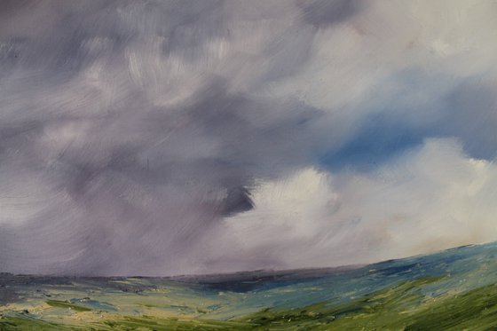 Bruised Sky, Irish Landscape