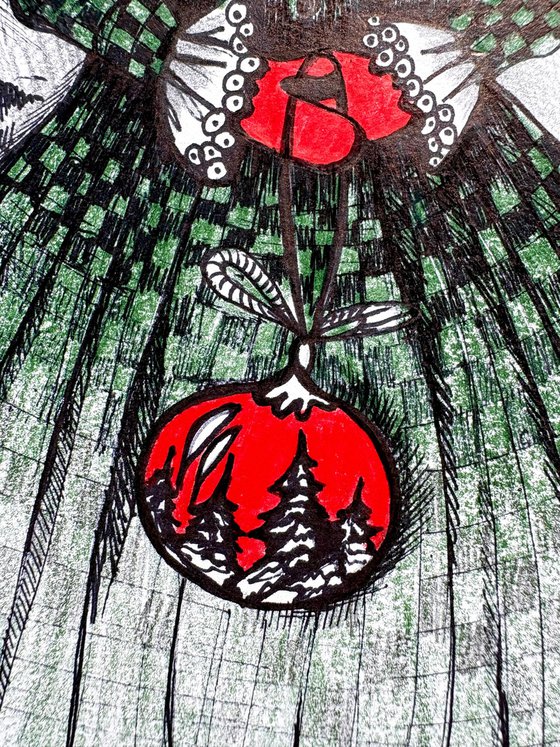 CHRISTMAS LADY BUNNY