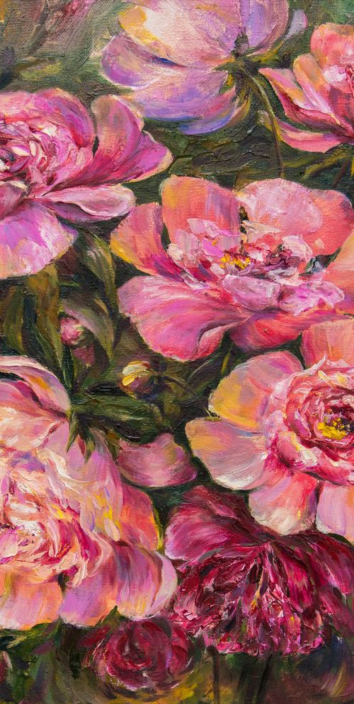 PEONIES by Galyna Shevchencko