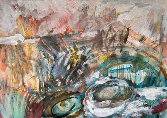 Pond 14, Winter Moorland