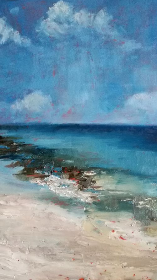 White Sand at The Black Sea by Daniela Roughsedge