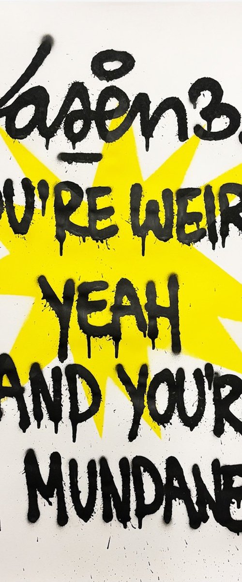 "You're Weird" by Laser 3.14