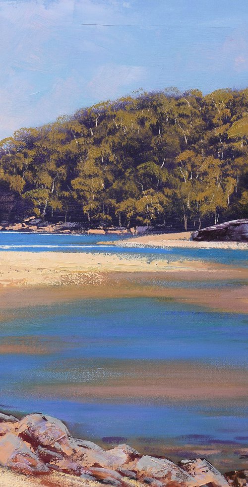 Sandy Patonga Beach Headland by Graham Gercken