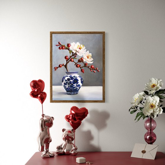 Still Life With Chinese Vase
