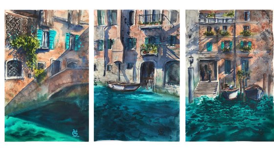 VENICE - triptych