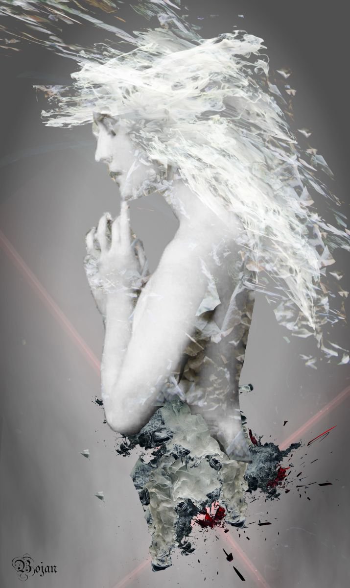 Illustrative Portrait Photograph By Bojan Jevtic, 26 X 43, Everything Isn