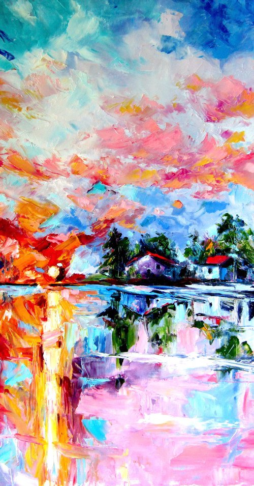 Landscape after rain by Kovács Anna Brigitta