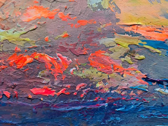 Horizon of Hope/Abstract Sunset Art