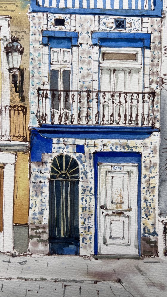 Valencia's Sunlit Pai(Diptych)