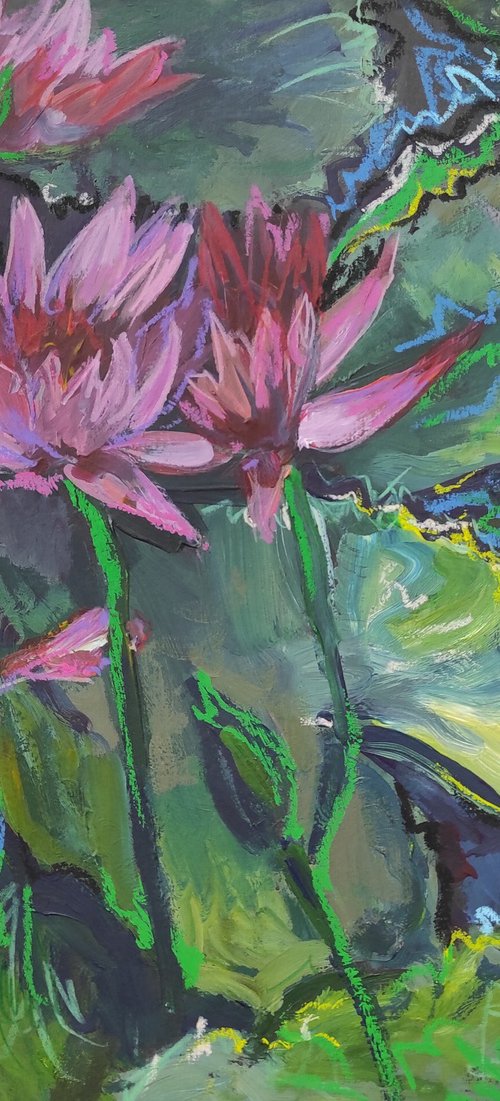 Monet's favorite flower by Tetiana Borys