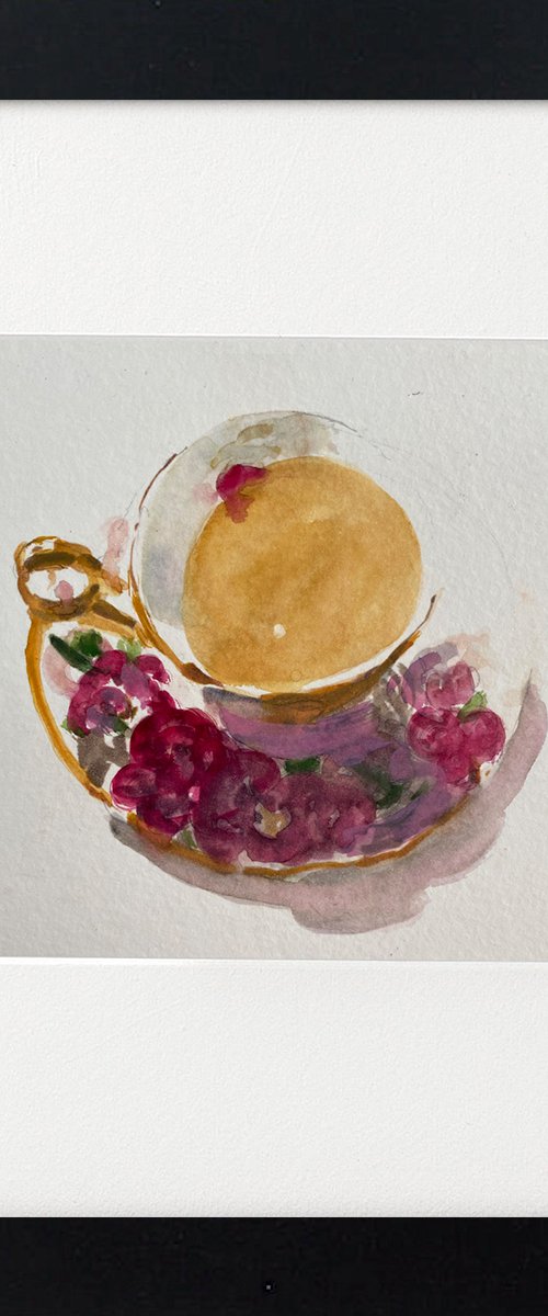 Everything stops for tea by Teresa Tanner