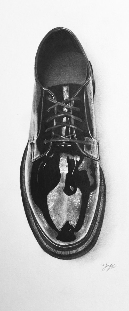 Sparkly shoe by Amelia Taylor