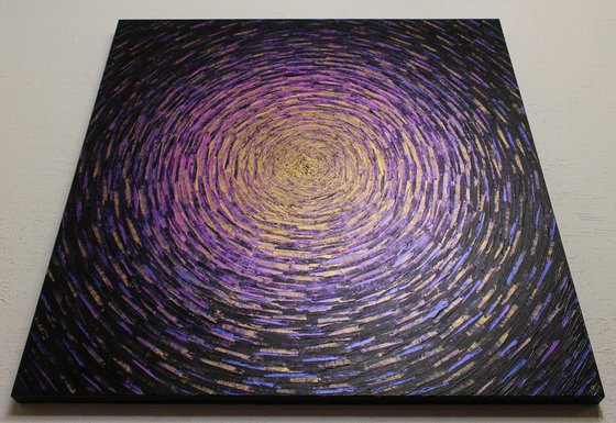 Vast amethyst gold radiance