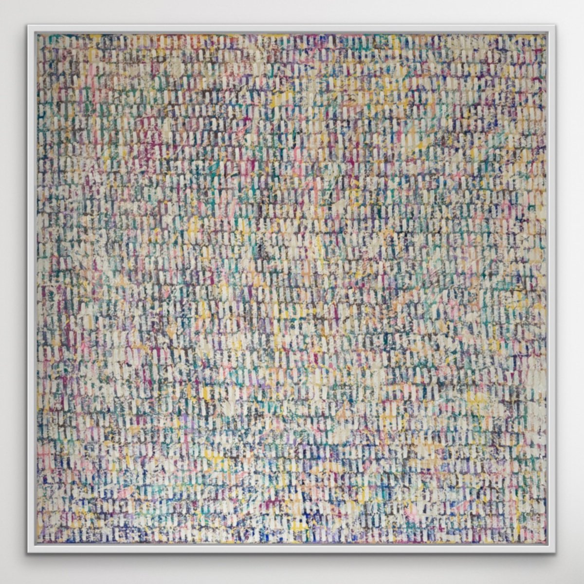 Expressive Abstract Acrylic Painting By Ketki Fadnis, 48 X 48", Dreamy, Original Artwork