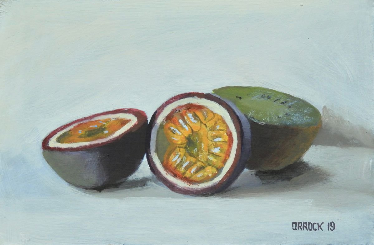 Passion Fruit & Kiwi by Peter Orrock