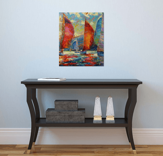 "Morning by the sea"