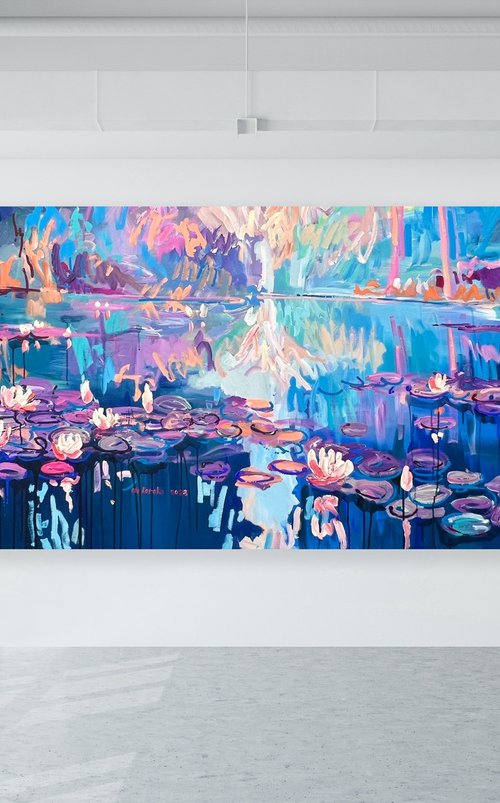 Lilies 13 by Ole Karako