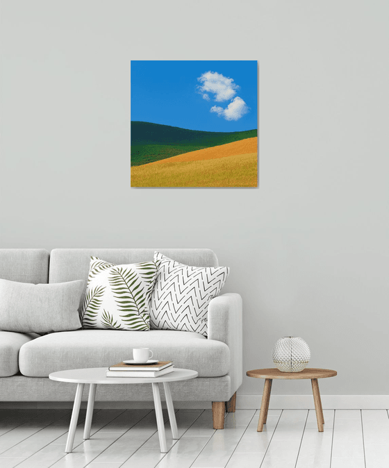 Abstract Tuscany - Hommage to Franco Fontana