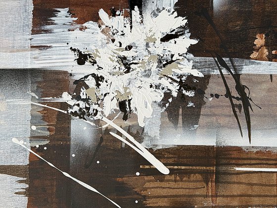 Structured Botanics diptych set