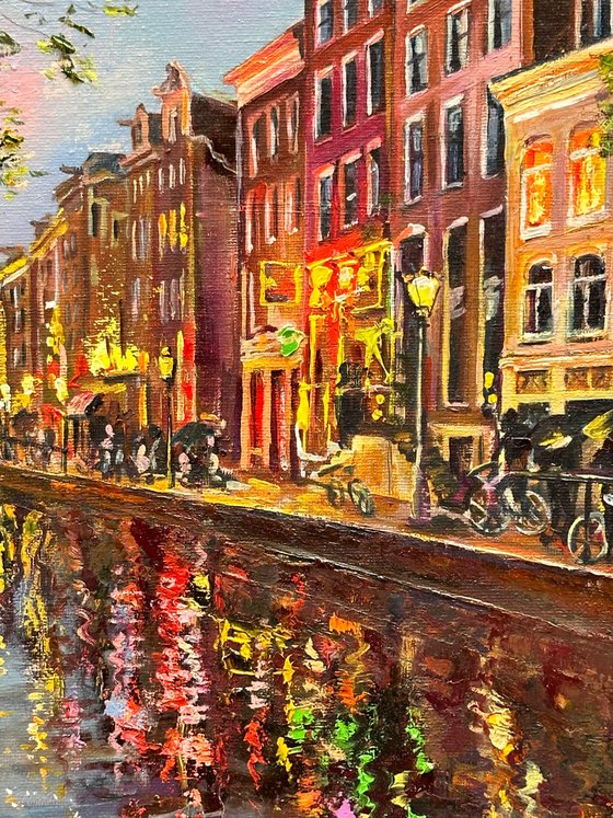 Amsterdam Evening Reflections