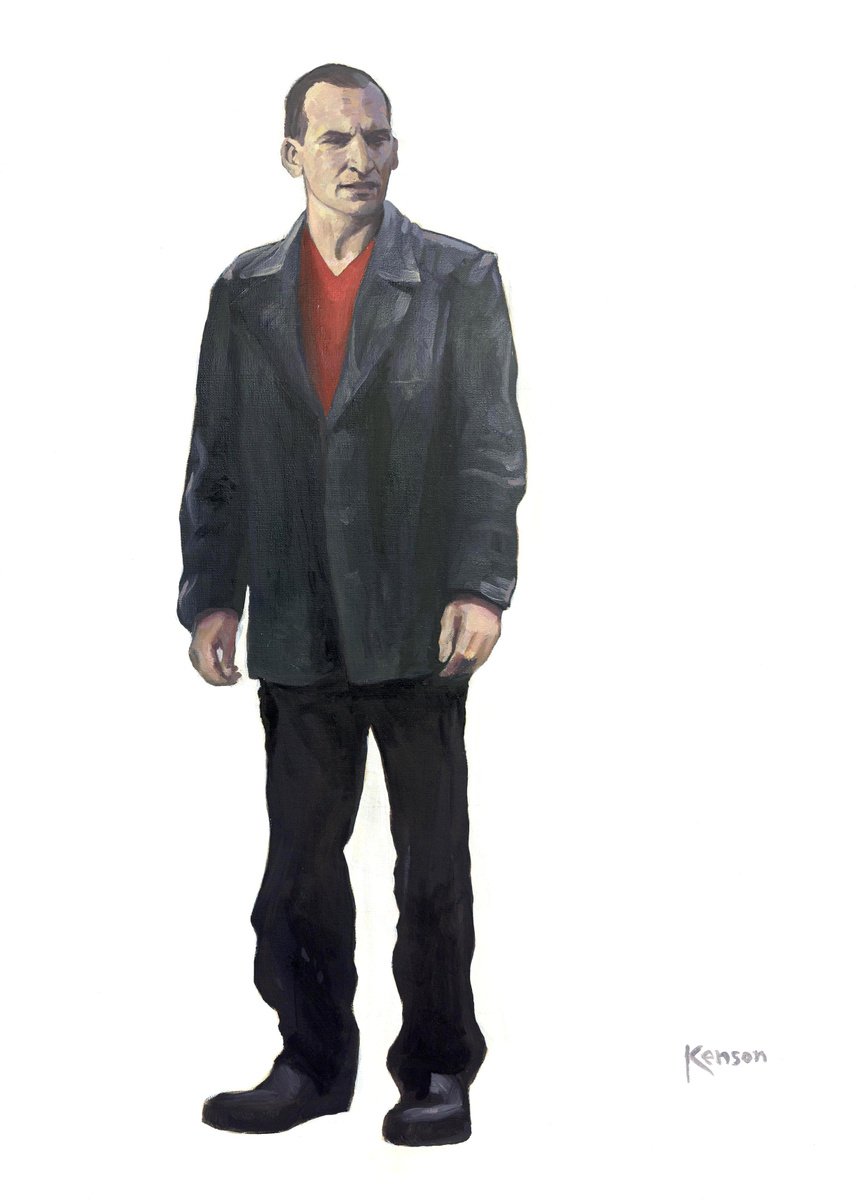 Christopher Eccleston the Ninth Doctor by Kenson Low
