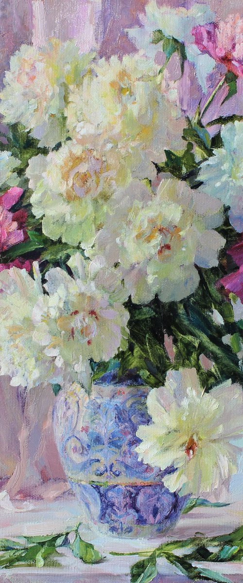 Peonies by Volodymyr Tarabanov