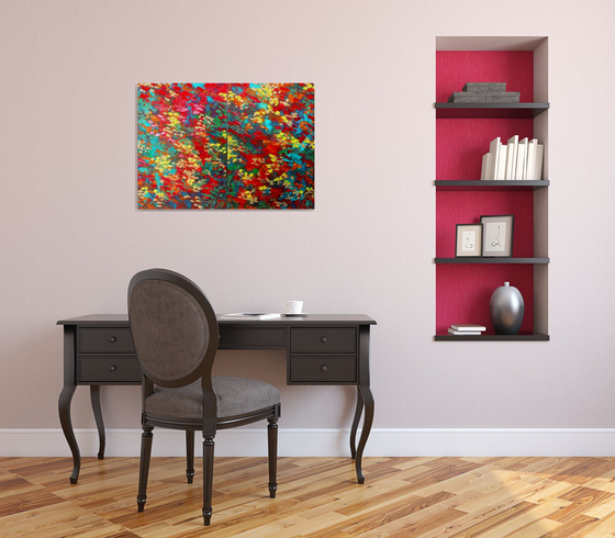 Autumn Palette I &amp; II. Diptych